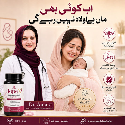 Hope X Family Wellness Capsule for Concive By Doc Amra